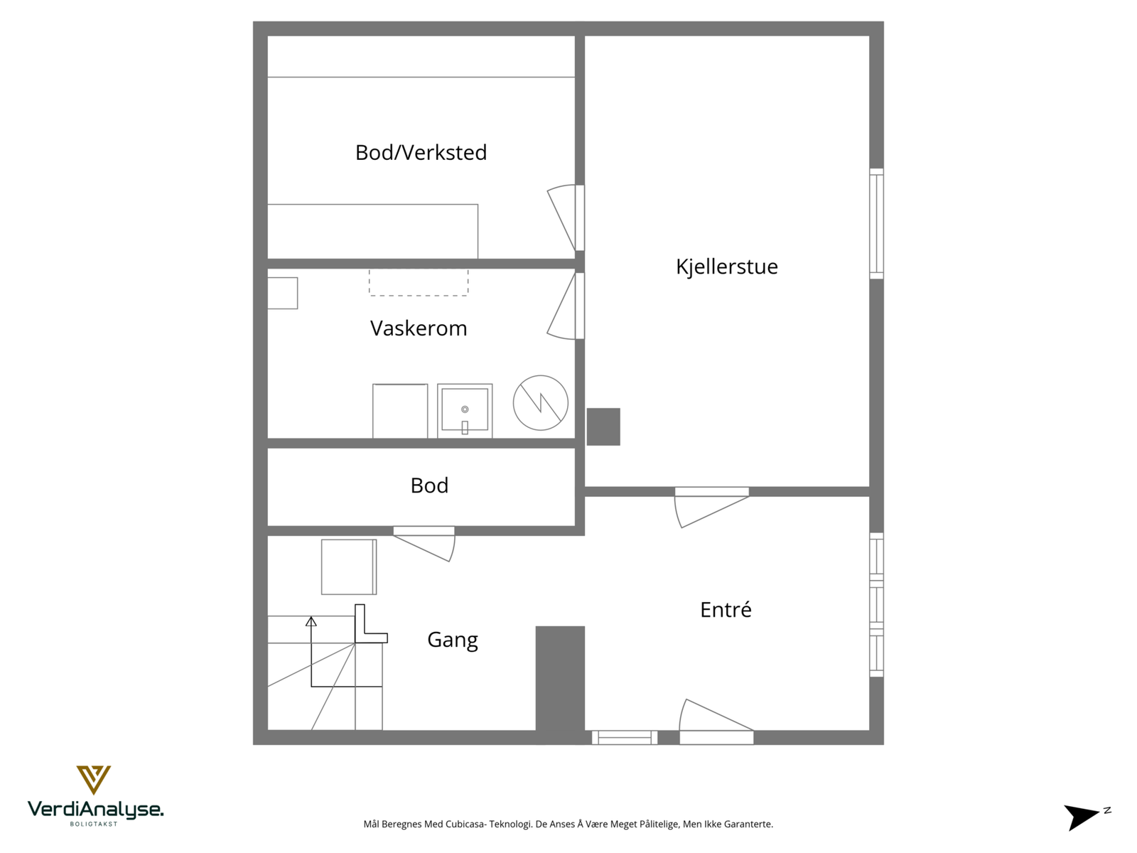 Plan kjeller Galleribilde