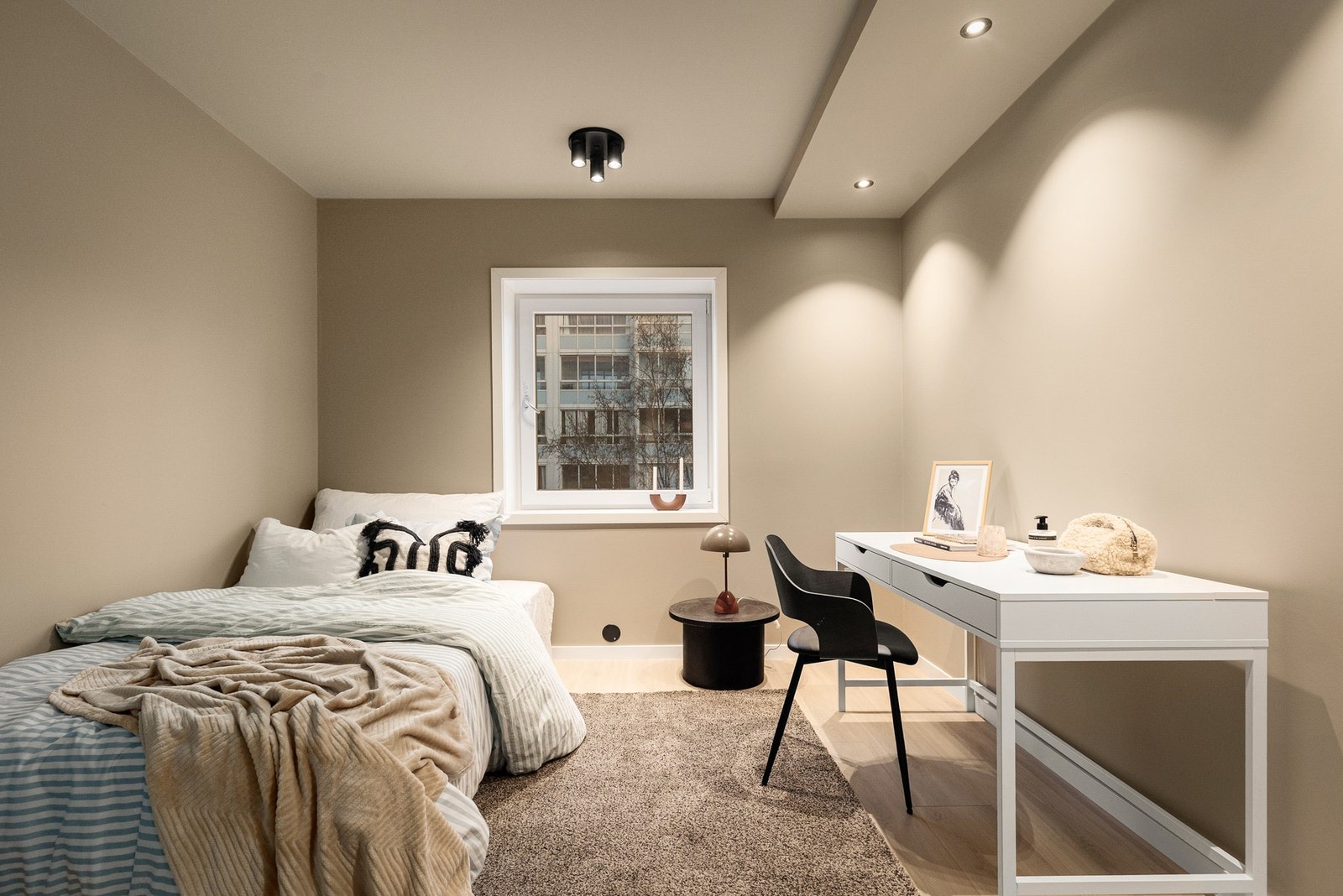 Soverom to er også på romslige 9,5 kvm. Galleribilde