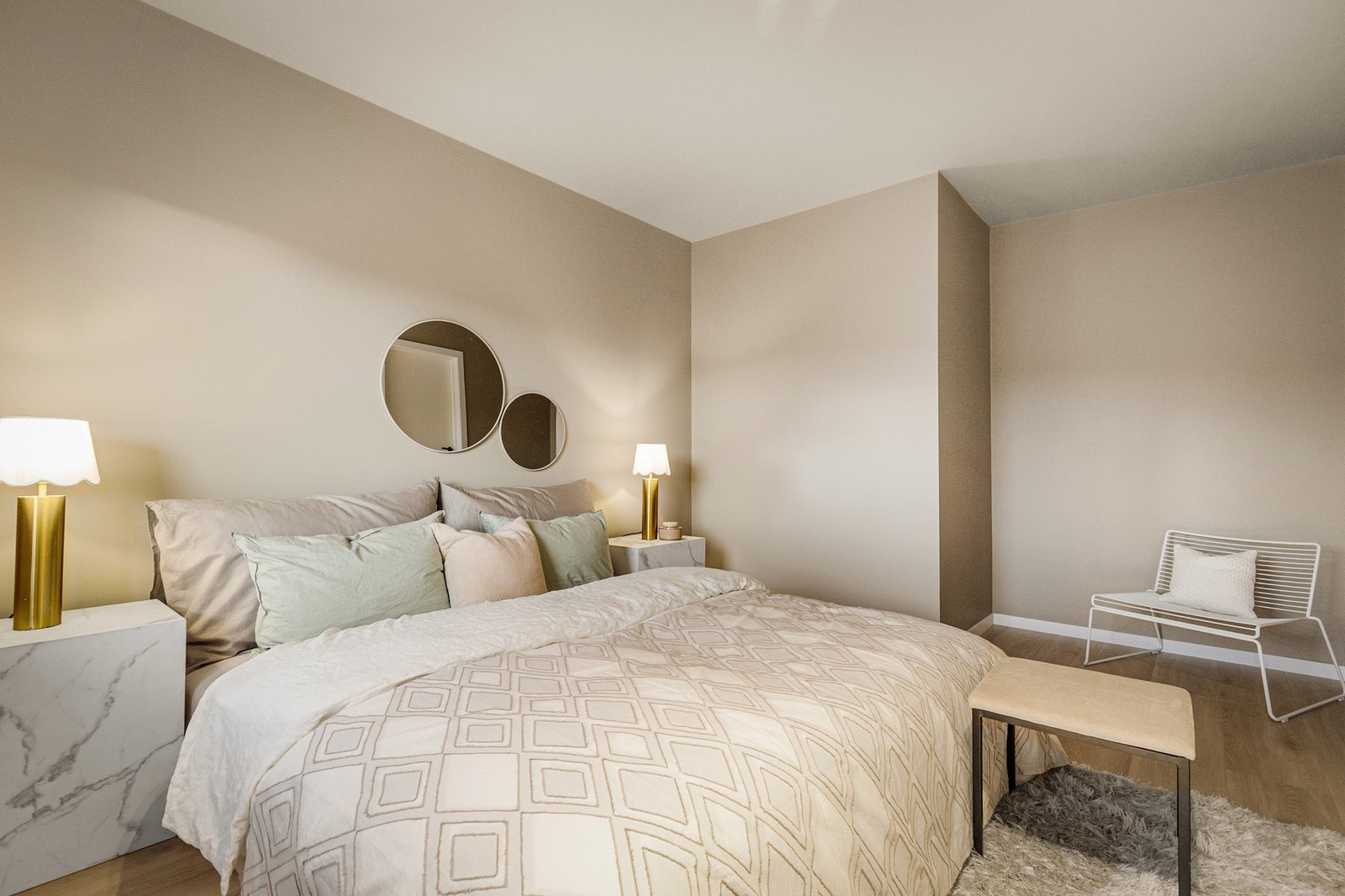 Hovedsoverommet er på hele 13 kvm. Galleribilde