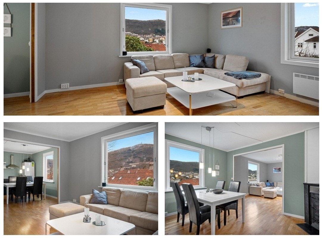 Stue og kjøkken Galleribilde