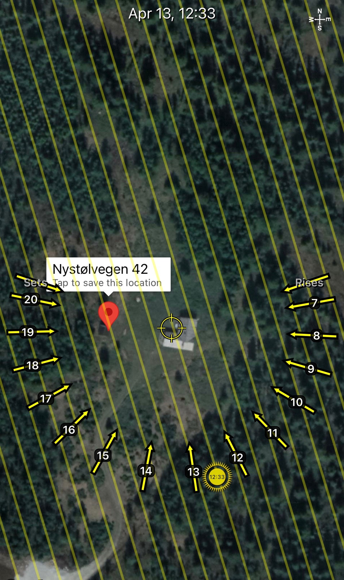 Solkurve. Avvik kan forekomme. Galleribilde