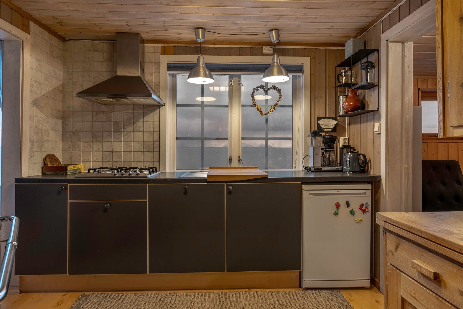 Her kan mat tilberedes samtidig som man nyter fantastisk uhindret utsikt Galleribilde