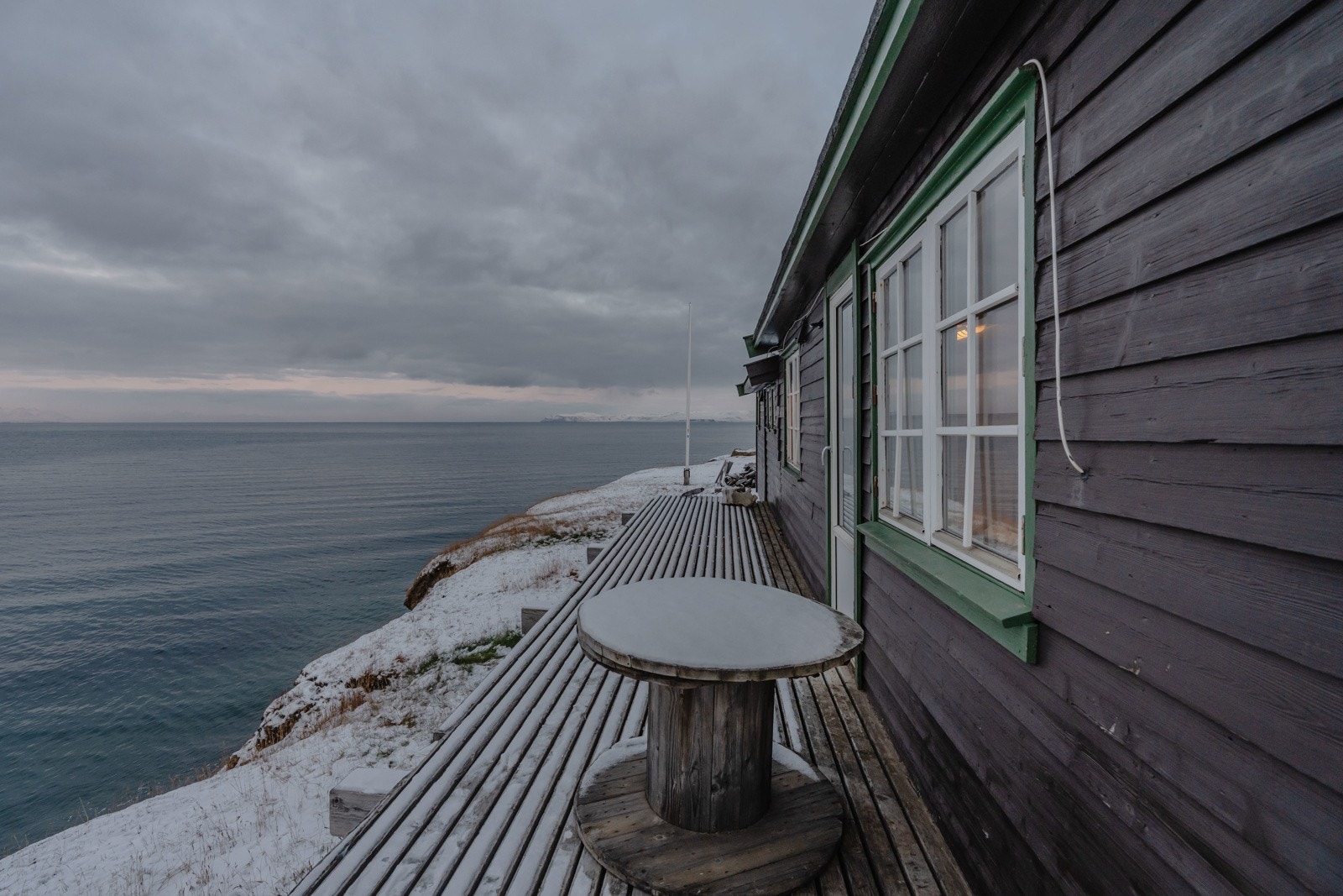 Herfra nytes både sol og storslagen utsikt Galleribilde