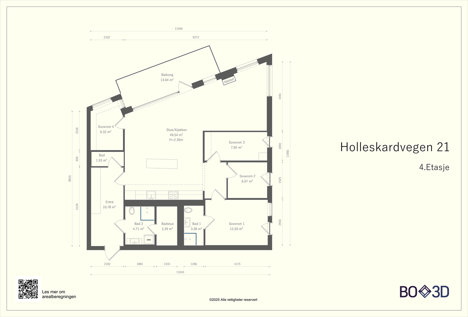 Plantegning. Galleribilde