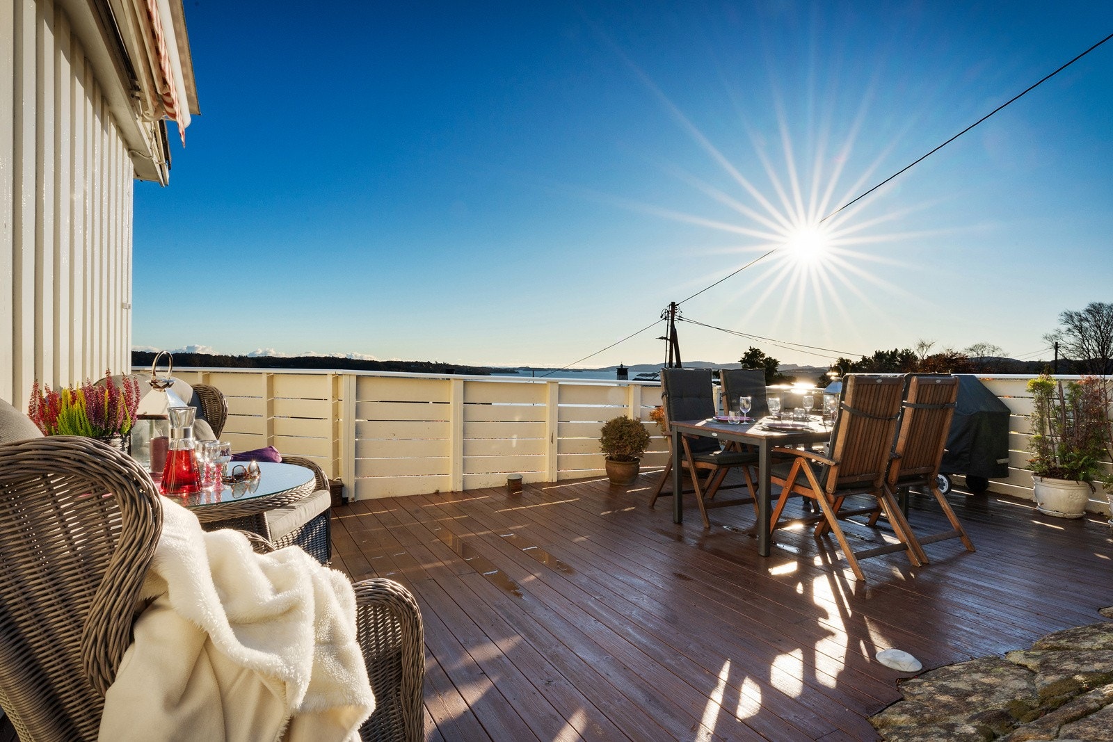 Her har det vært mange flotte stunder og måltid. Bare til å invitere på dans Galleribilde