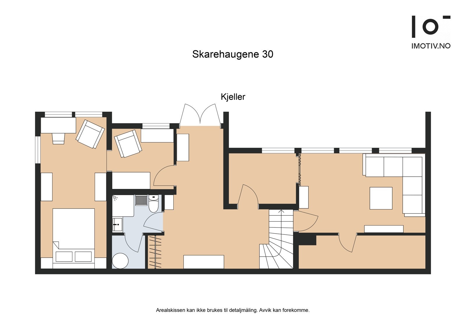 Plan underetasje Galleribilde