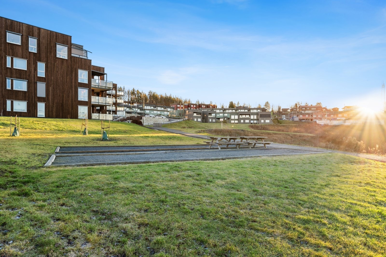 Flotte uteområder - et av byens beste turområder starter rett utenfor døren. Galleribilde