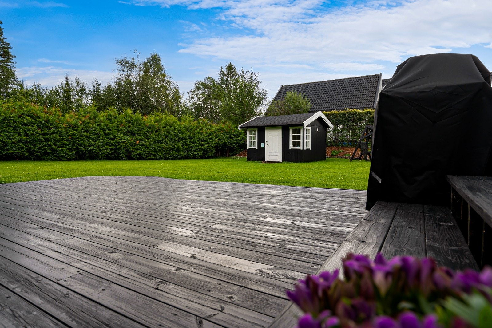 Her kan du lage flotte uteplasser. Galleribilde