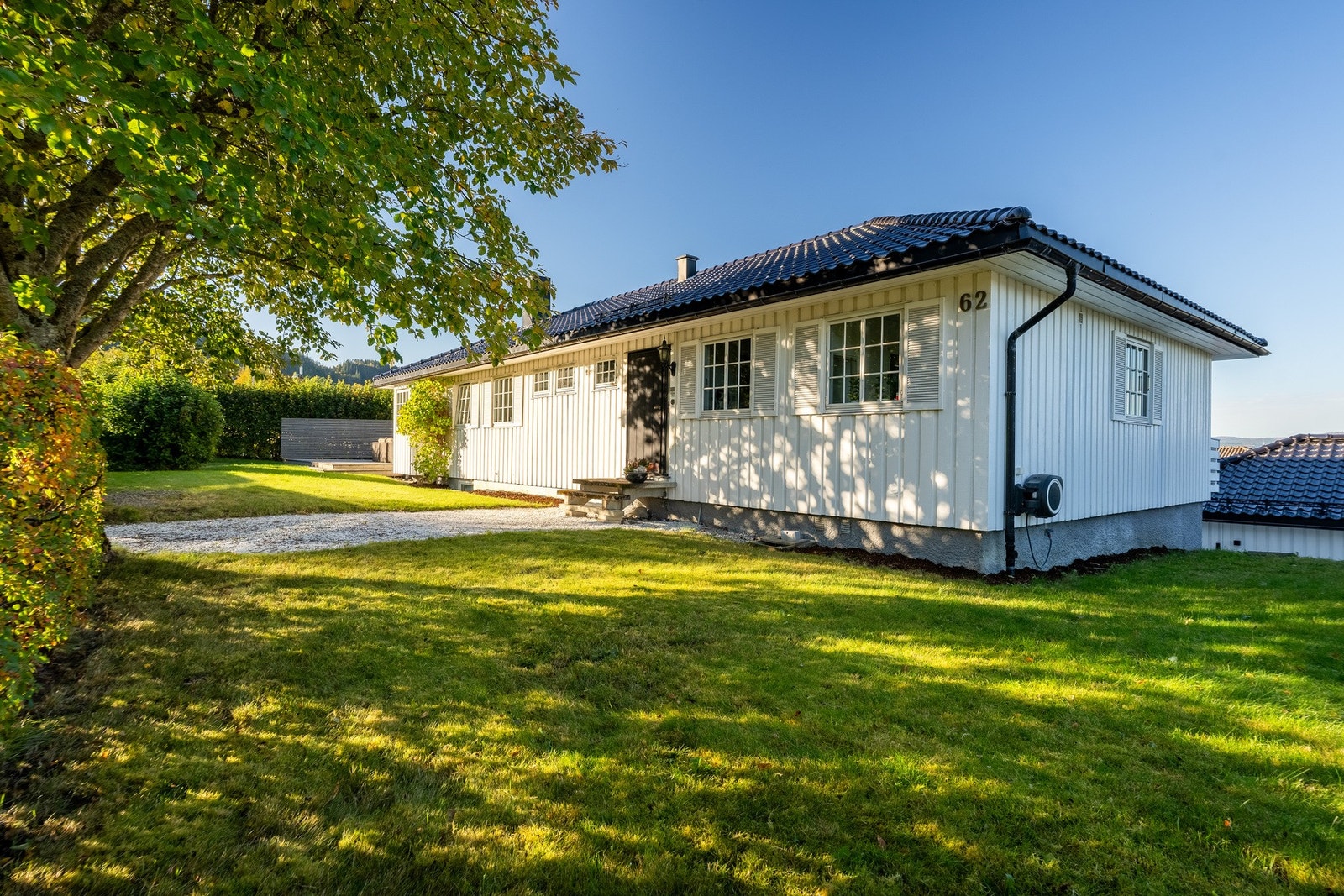Glimrende solforhold fra tidlig morgen til solnedgang på sommerstid. Galleribilde