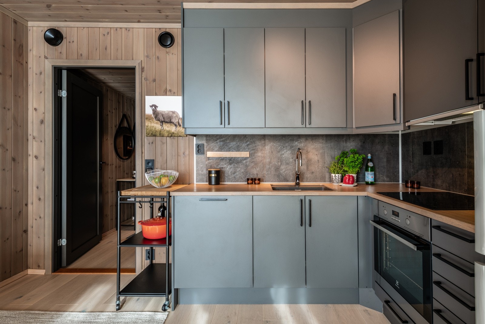 Kjøkken fra Sigdal. Galleribilde