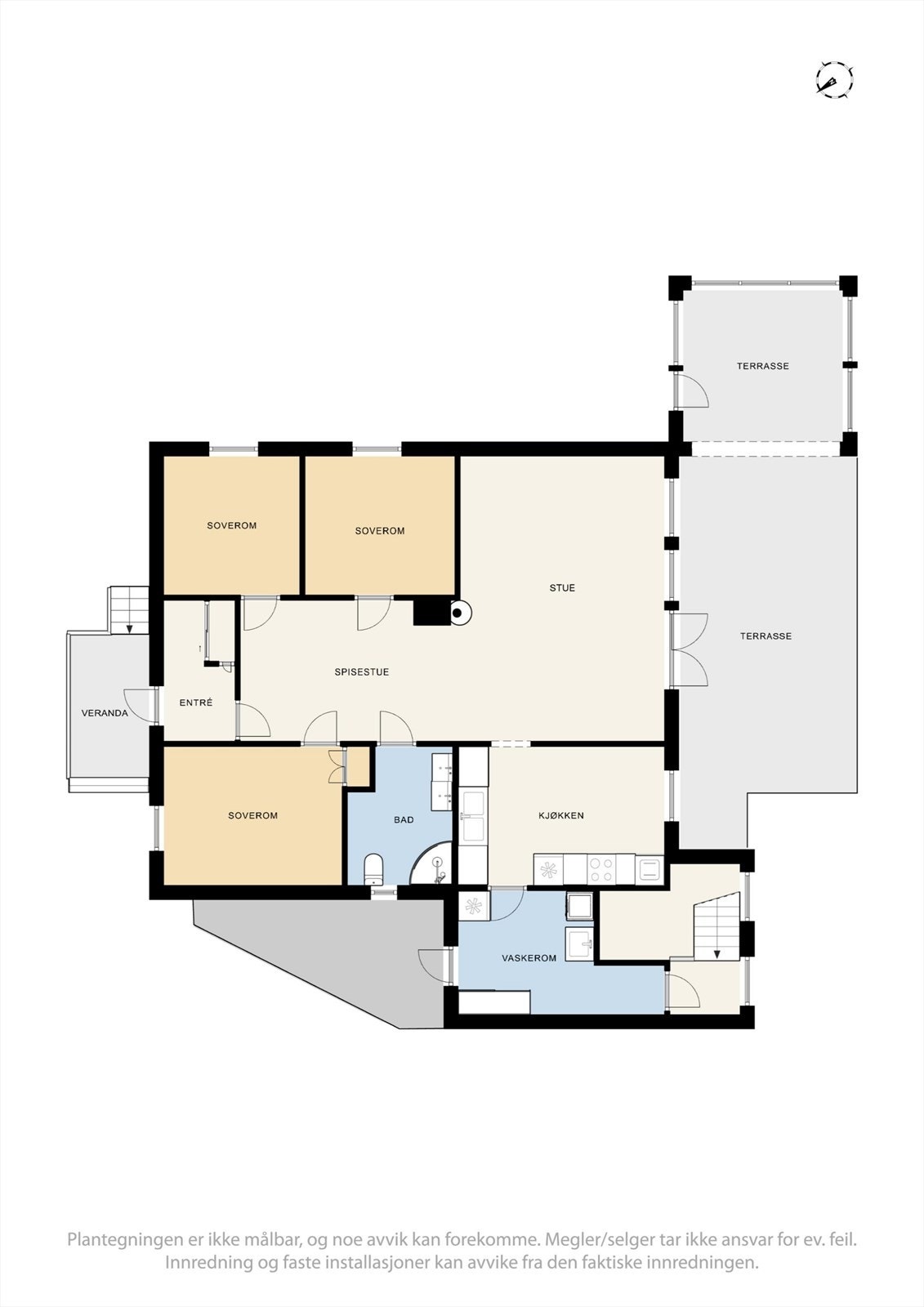 Plantegning 1.etasje. Galleribilde