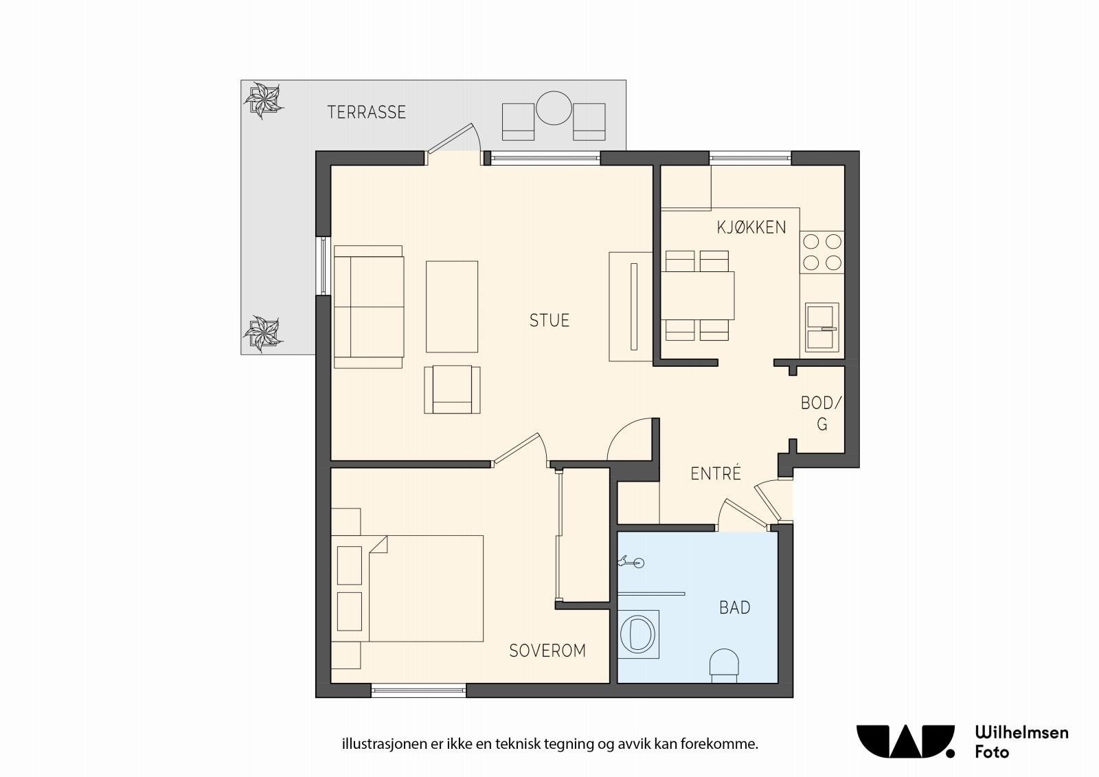 Planløsning. Galleribilde