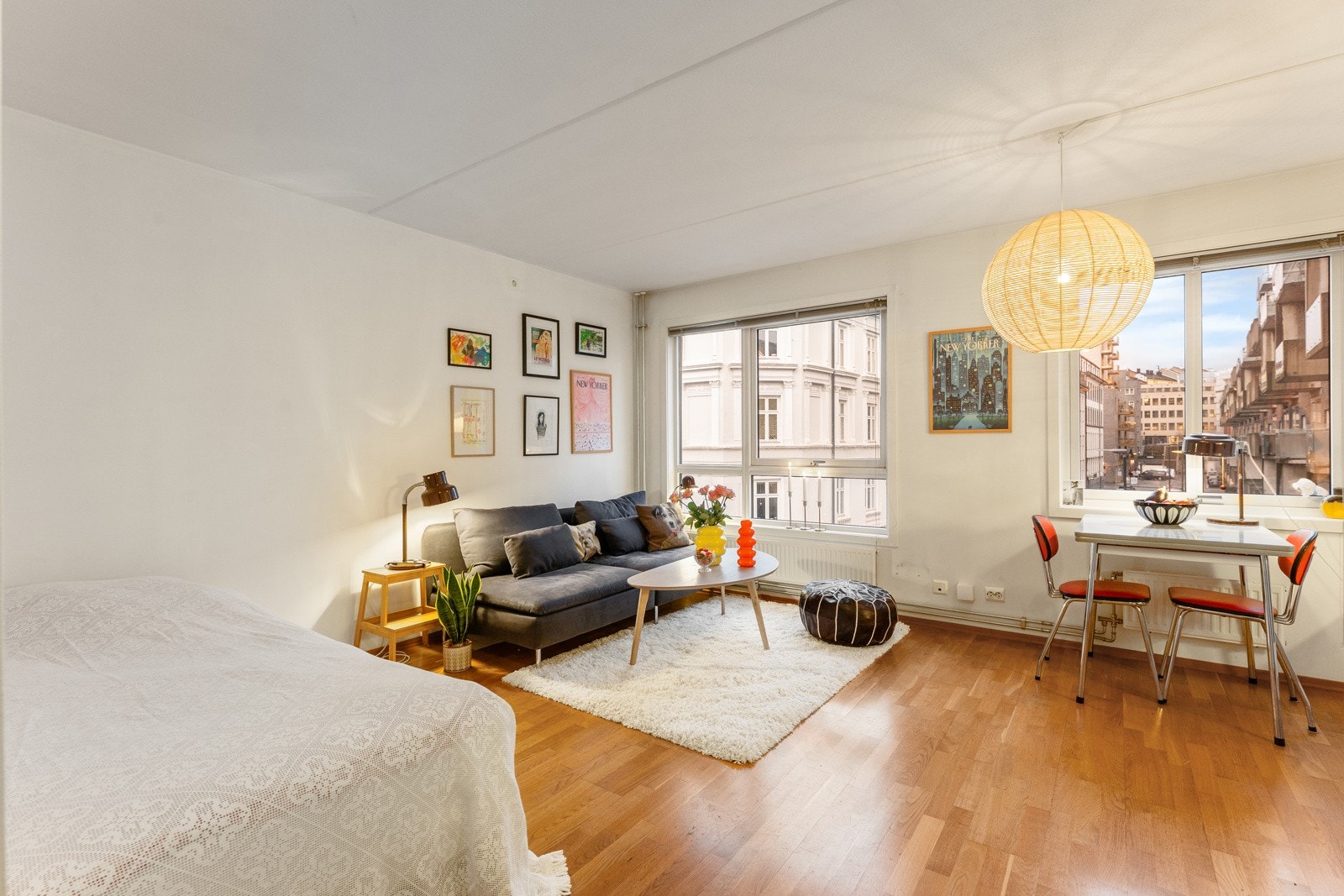 En lys og moderne 1-roms selveier i 3. etasje rett ovenfor Akerselva Galleribilde