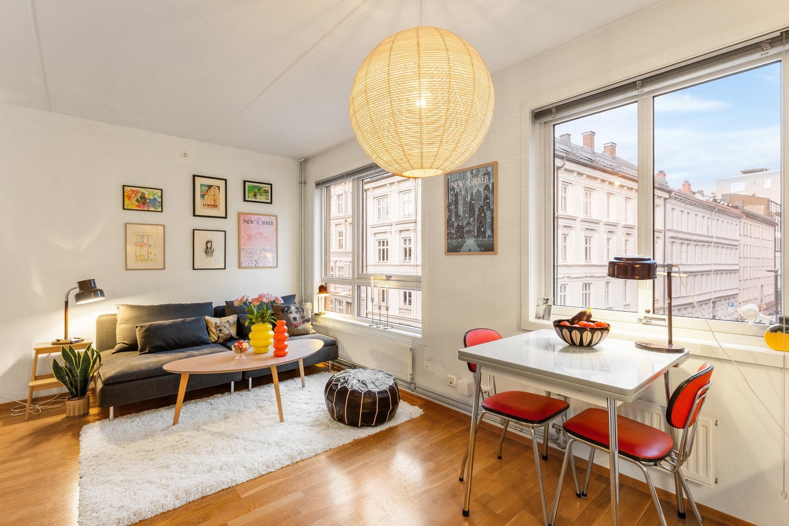 Store vindur mot Hauchs gate Galleribilde