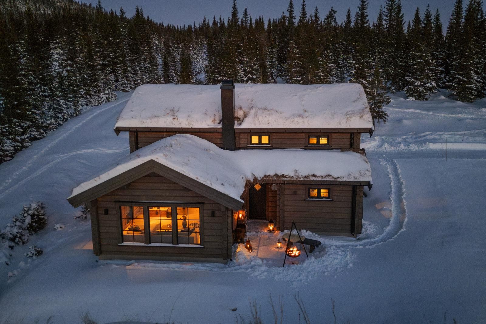 Her ligger alt til rette for skilek, turglede og nydelige timer i solveggen, med god snøsikkerhet og supre solforhold. Galleribilde