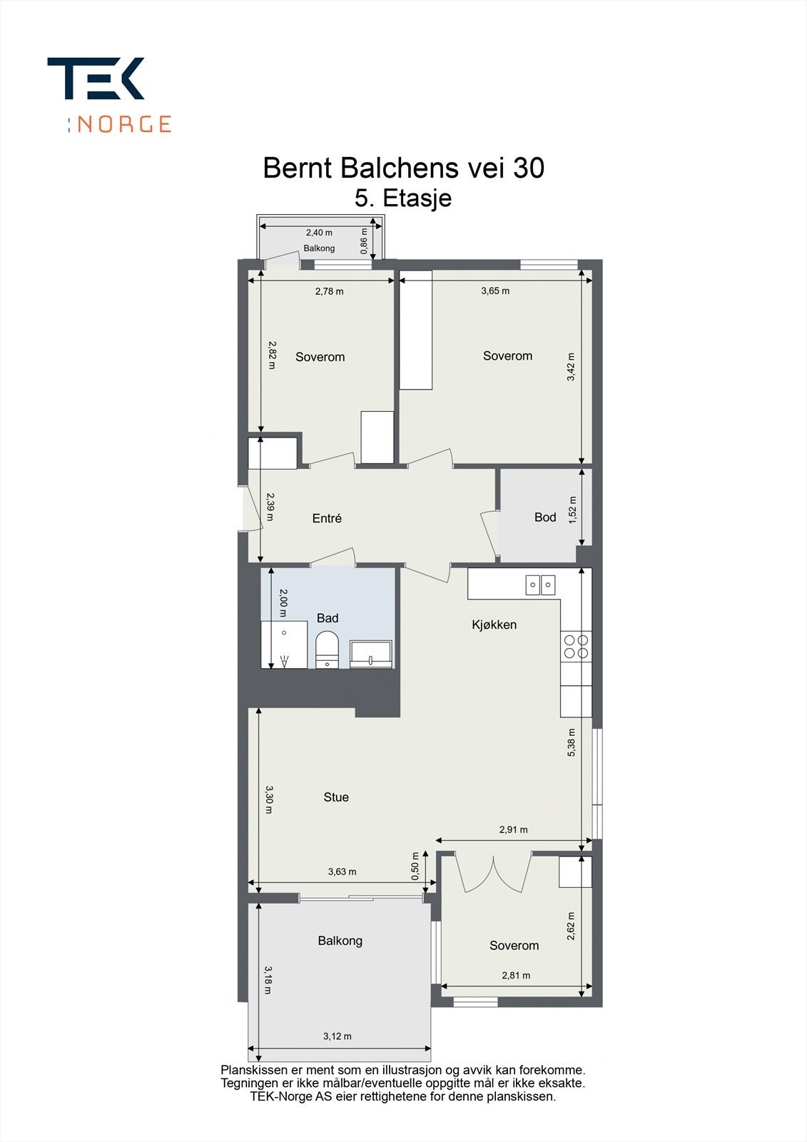 Plantegning. Galleribilde