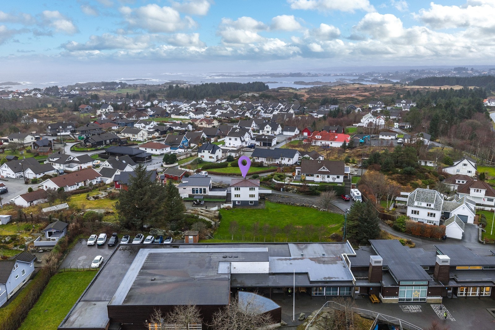 Svært romslig tomt. Galleribilde