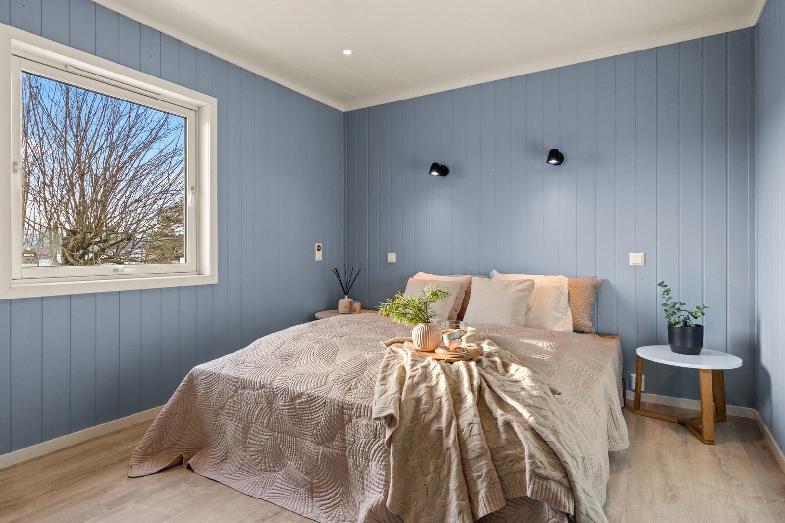 Det naturlige hovedsoverommet ligger i 1. etg. Galleribilde