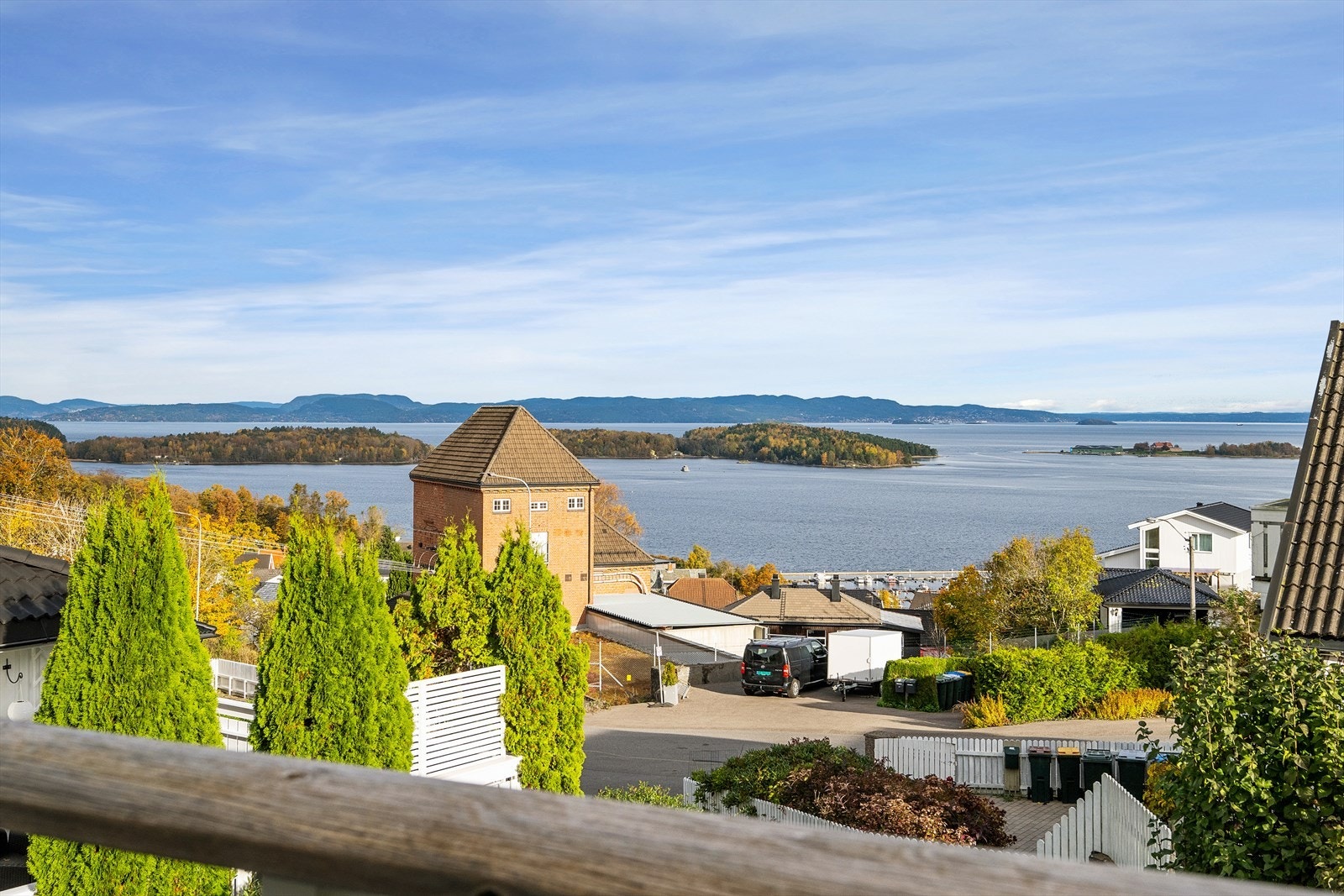 Flott utsikt. Galleribilde