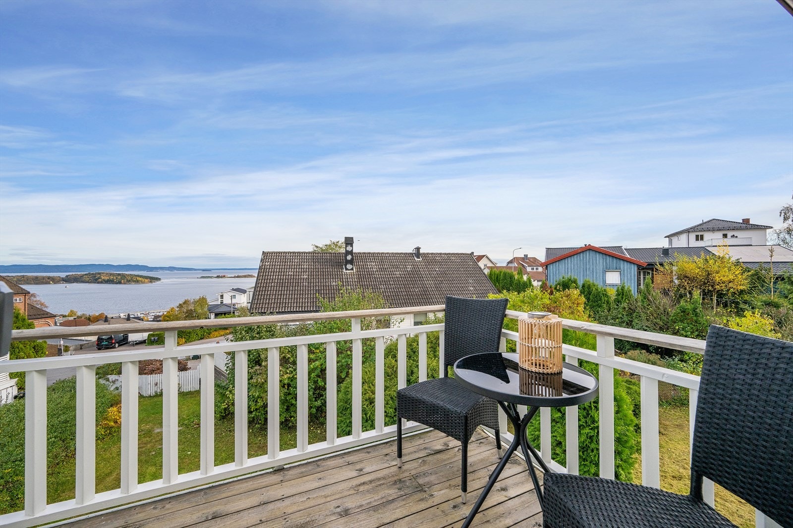 Balkong med utsikt. Galleribilde