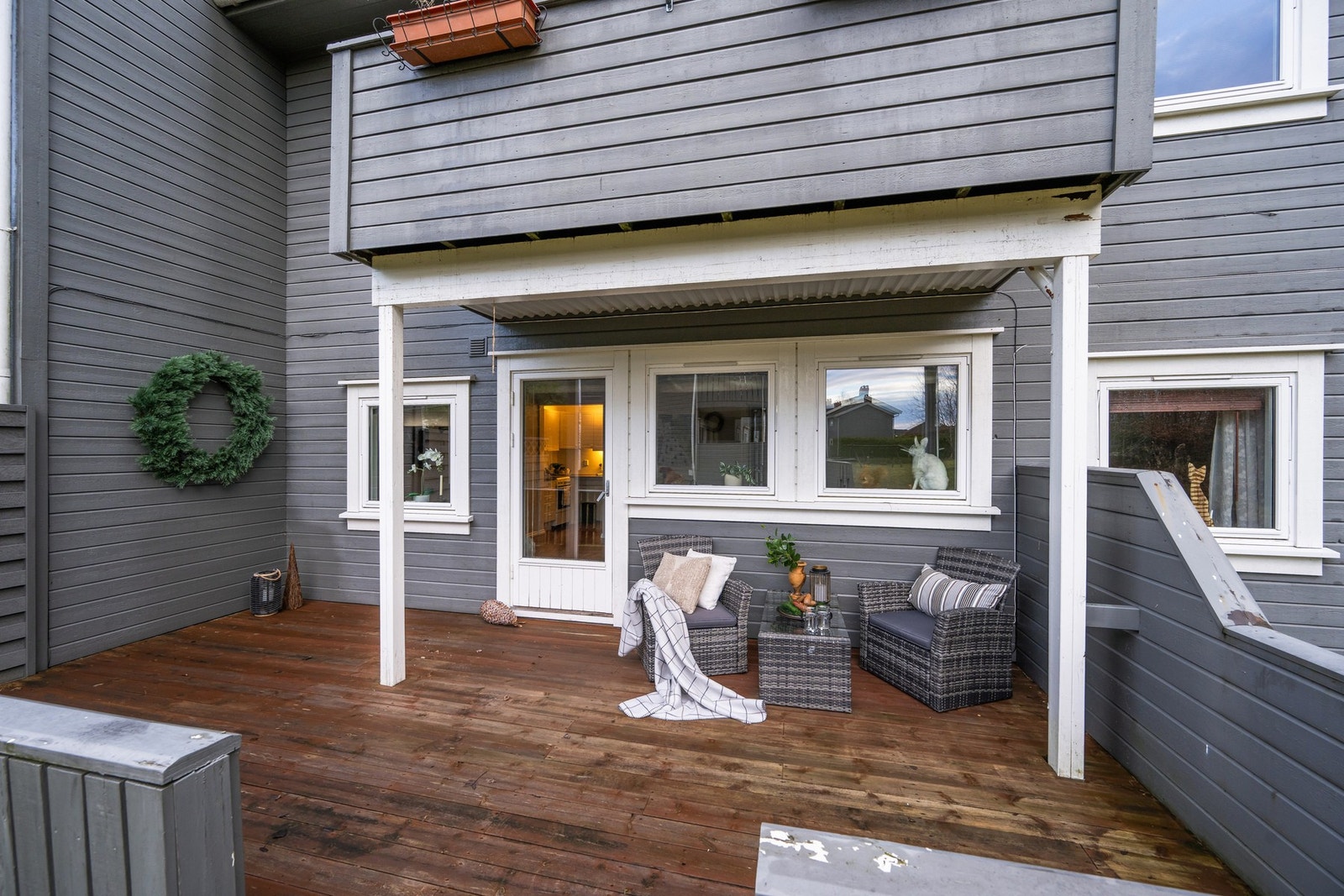 Her er det bare å invitere venner og familie til selskapeligheter. Galleribilde