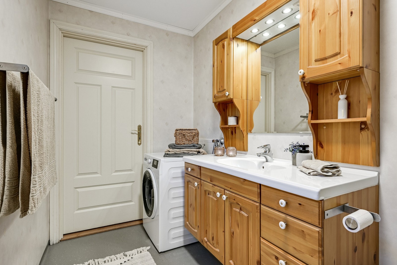 Badet har gulvvarme. Galleribilde