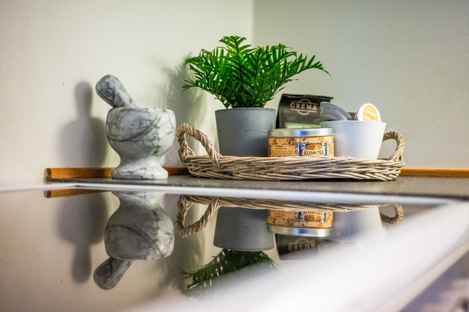 Mikrobølgeovn og stekeovn medfølger. Galleribilde