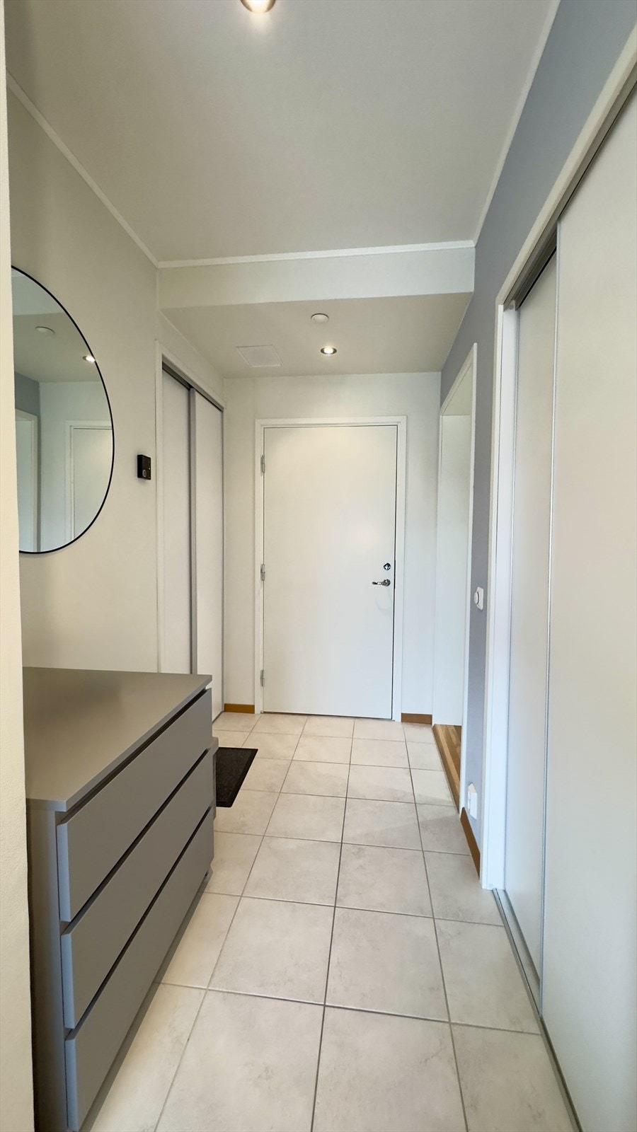 Det er vannbåren varme i leiligheten. Galleribilde