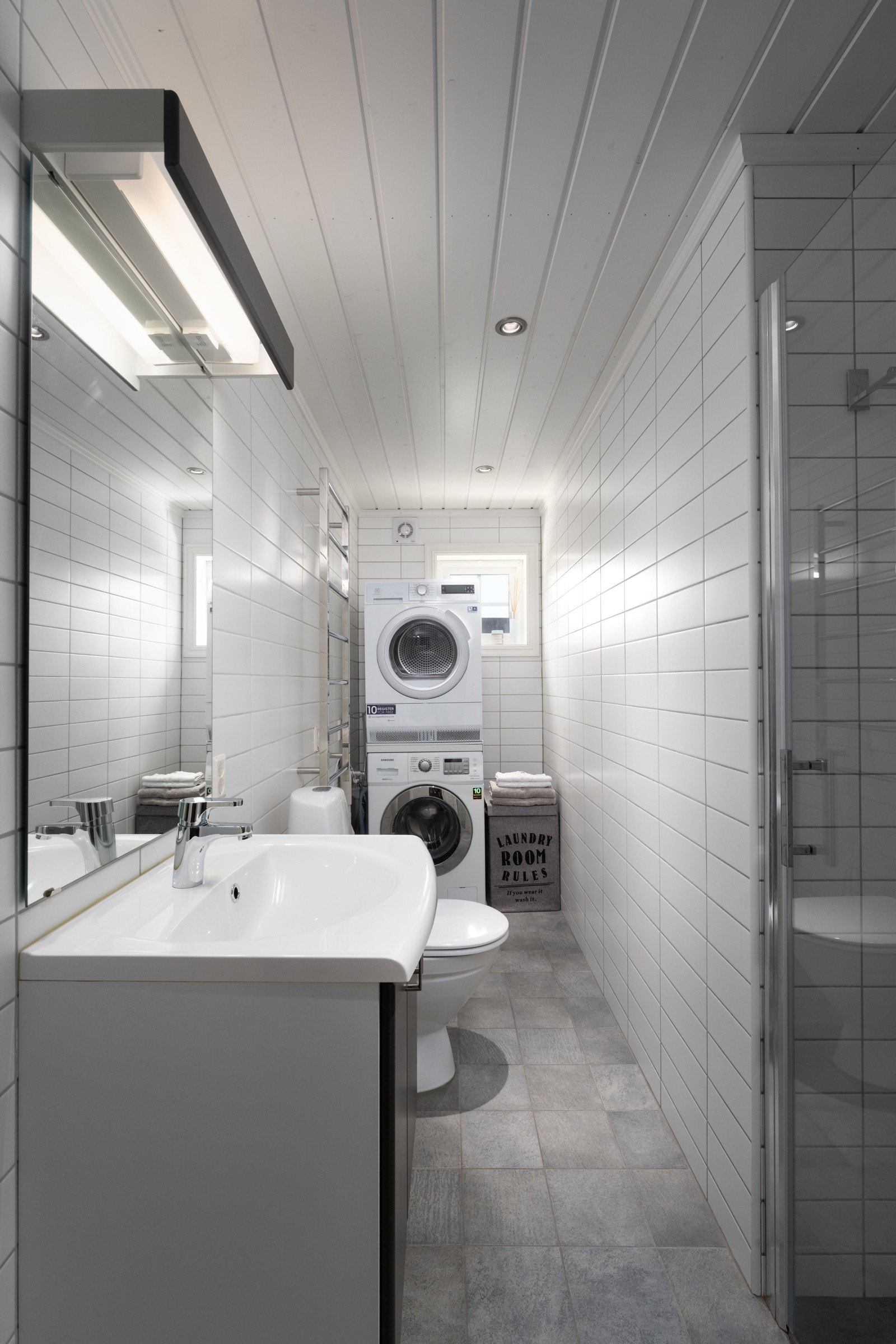 Bad nr 2. Det er også dusj her. Galleribilde