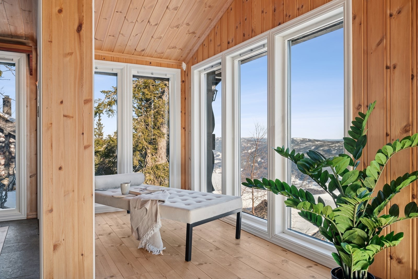 Skap en lun og innbydende sone for avslapning. Galleribilde