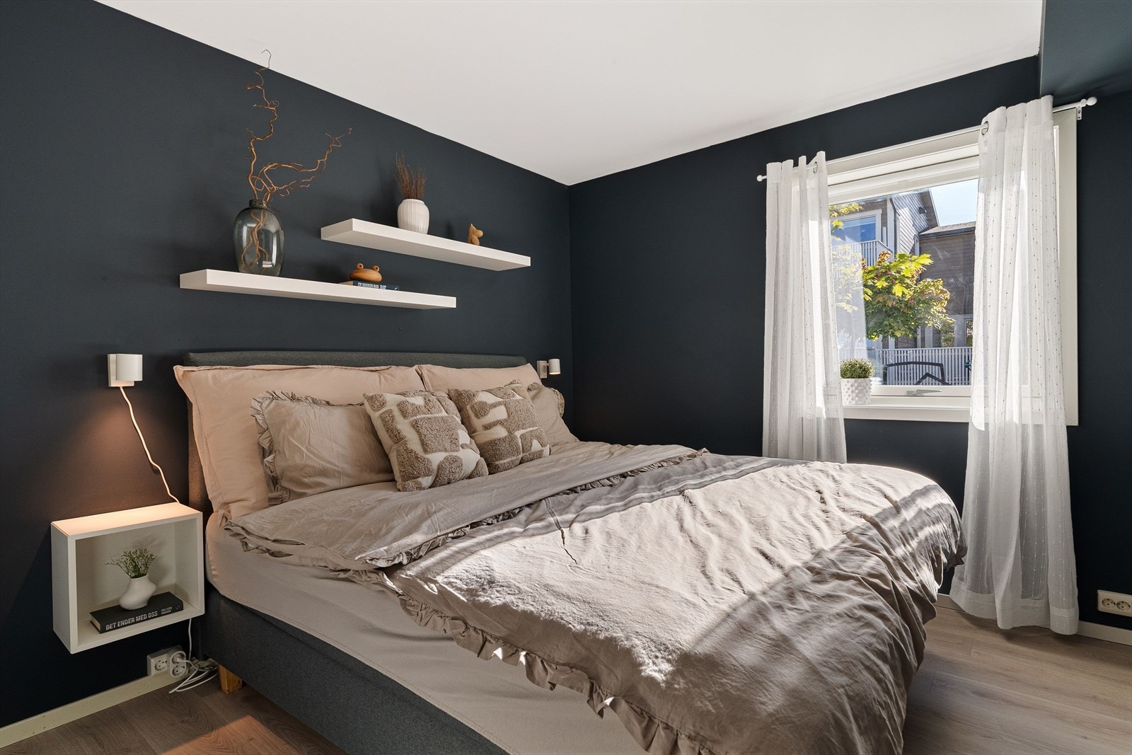 Hovedsoverommet er på 11,5 kvm og er vendt mot sørøst. Galleribilde