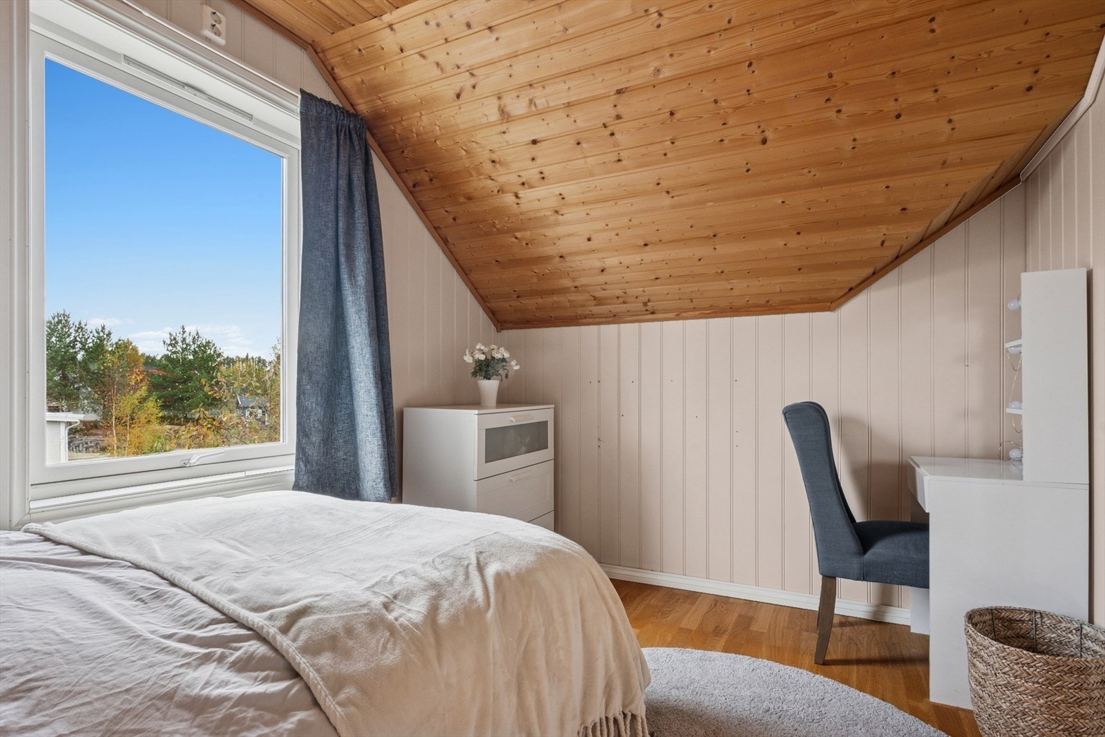 Soverom med fint utsyn. Galleribilde