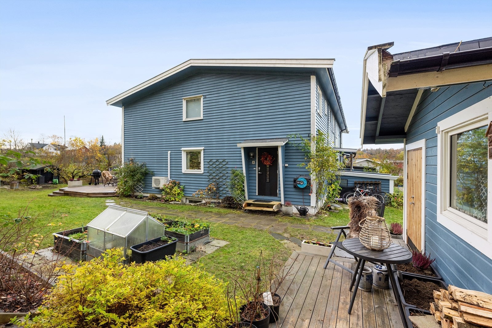 Her er det godt med boltringsplass for både store og små. Galleribilde