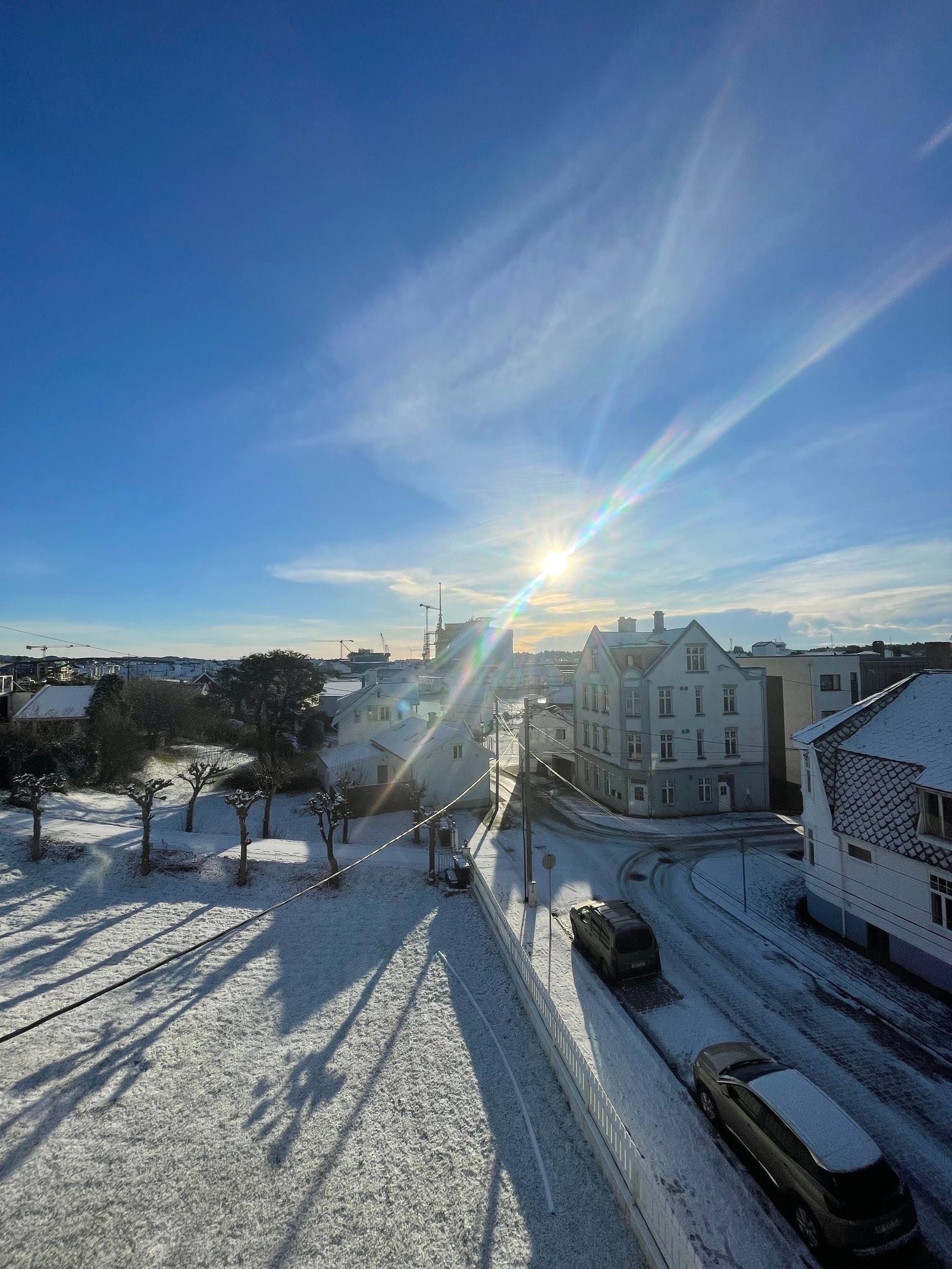 Utsikt fra stue Galleribilde