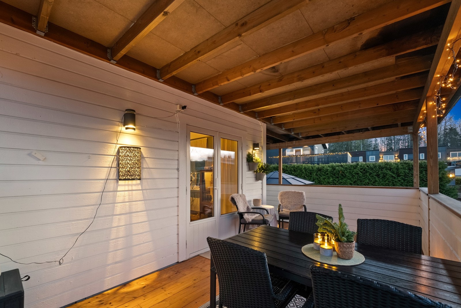 Direkte adkomst fra boligen i 1.etasje. Galleribilde