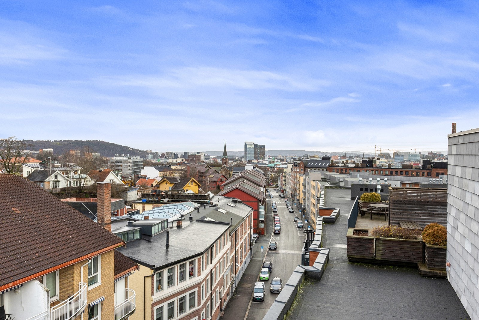 Fin utsikt. Galleribilde