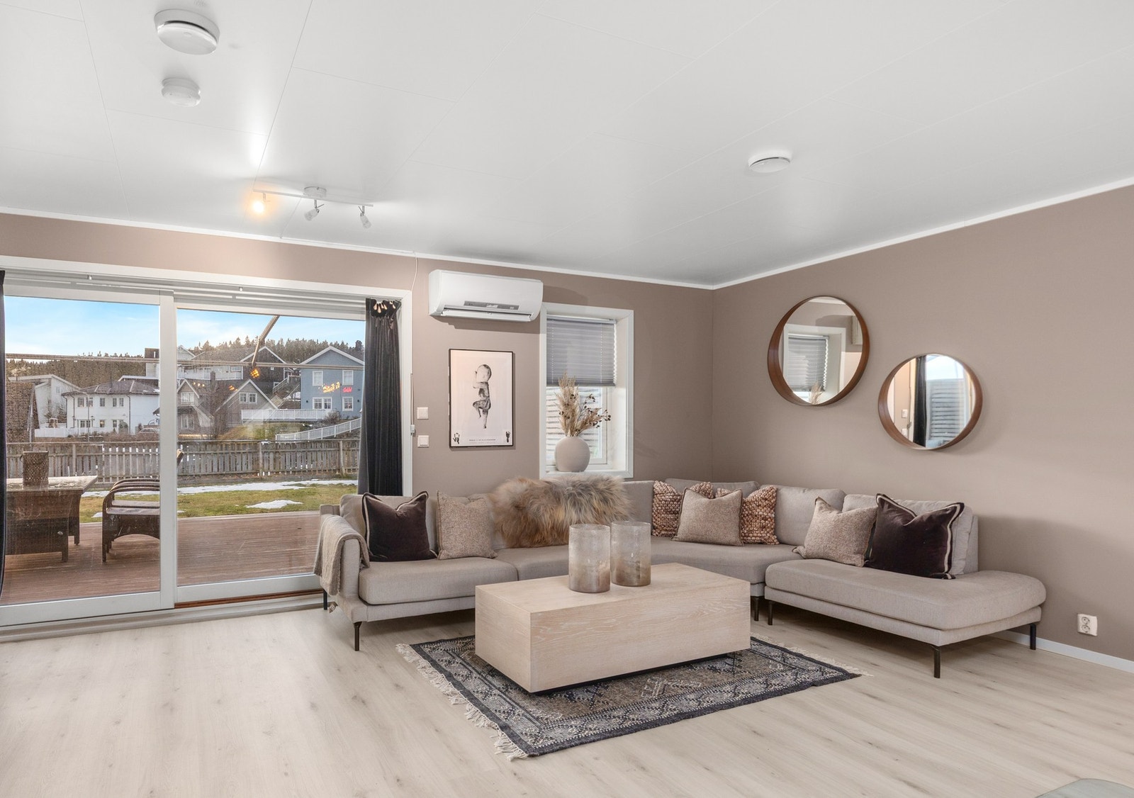 Delikat og romslig stue på 31 kvm. Galleribilde