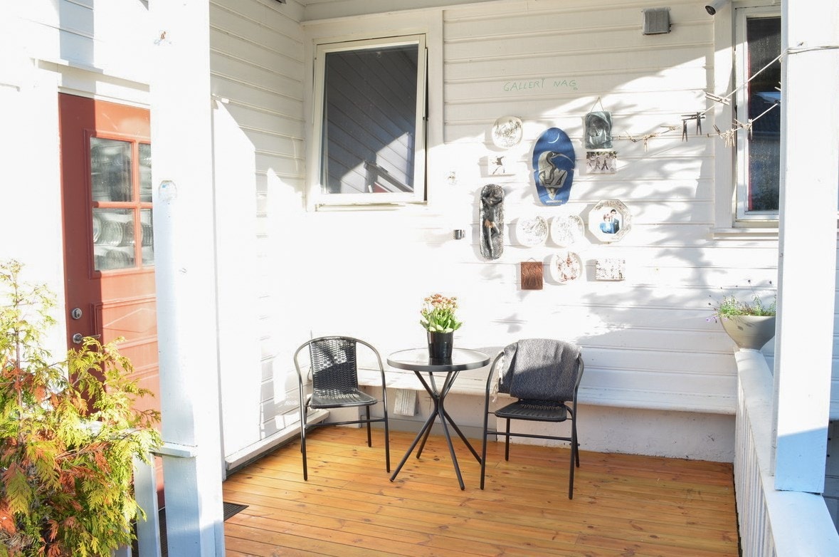 Inngangsparti Galleribilde