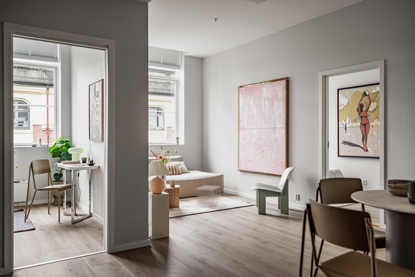 Leiligheten har balansert ventilasjon som sørger for godt inneklima. Galleribilde