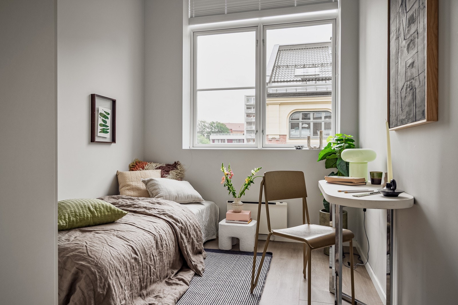 Soverommet har samme gode og moderne standard som resten av leiligheten. Galleribilde