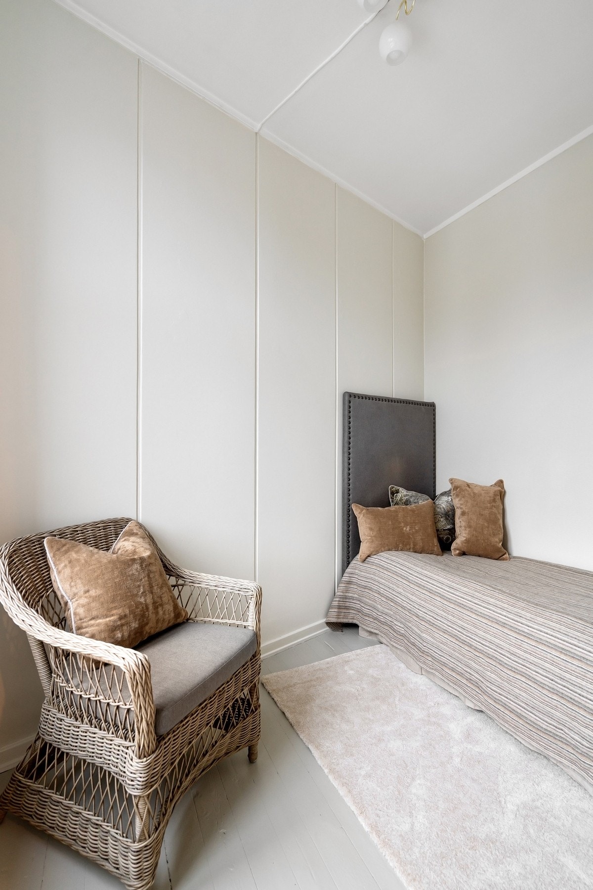 Soverom to kan enkelt innredes etter egne preferanser, enten det er behov for hjemmekontor, barnerom eller gjesterom. Galleribilde