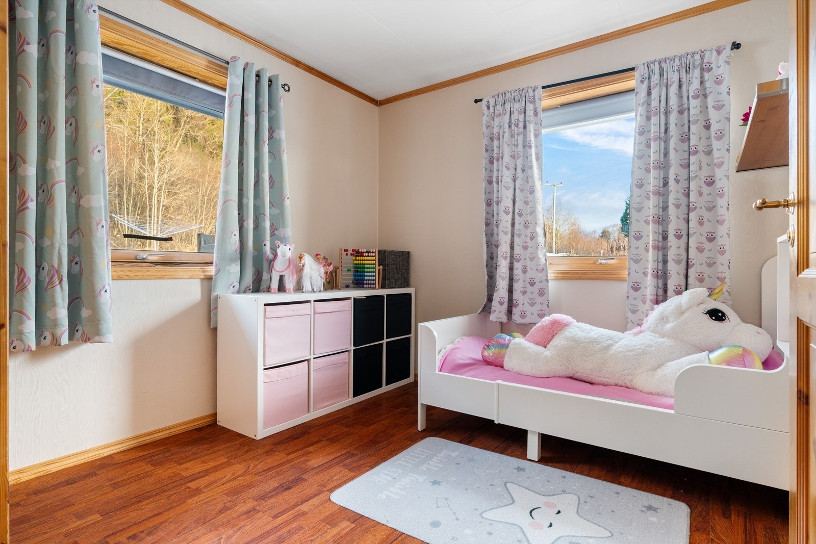 Soverom nummer fire - perfekt som barnerom, gjesterom eller hjemmekontor. Galleribilde