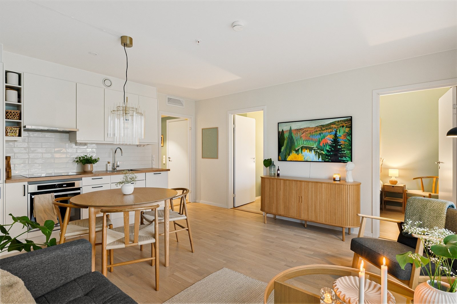 Leiligheten har fått TG0 (beste tilstandsgrad) på alle bygningsdeler fra takstmann. Galleribilde