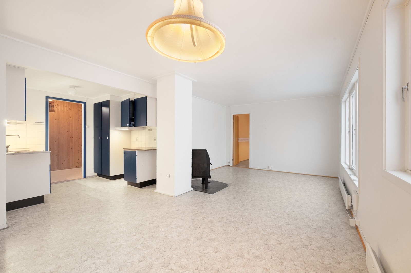 Åpen og praktisk planløsning gir et godt utgangspunkt Galleribilde