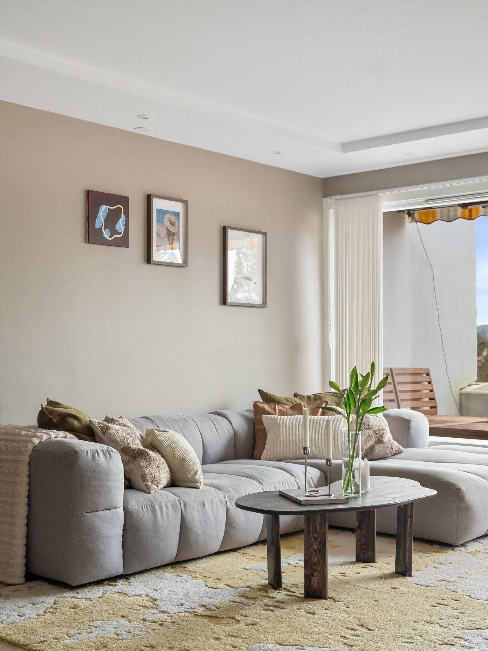 Stue med fine overflater Galleribilde