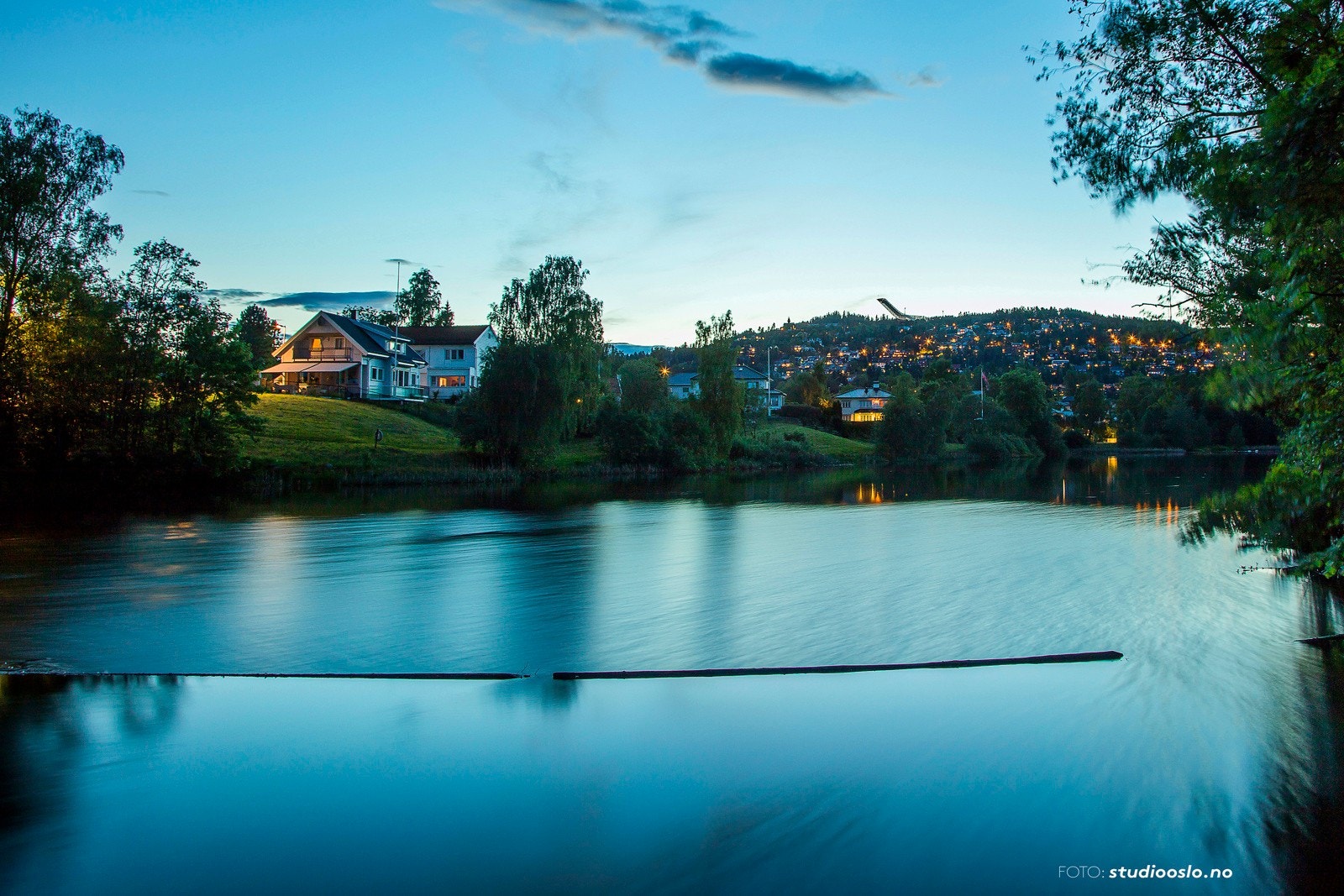 Det er flere parker og rekreasjonsområder i området Galleribilde