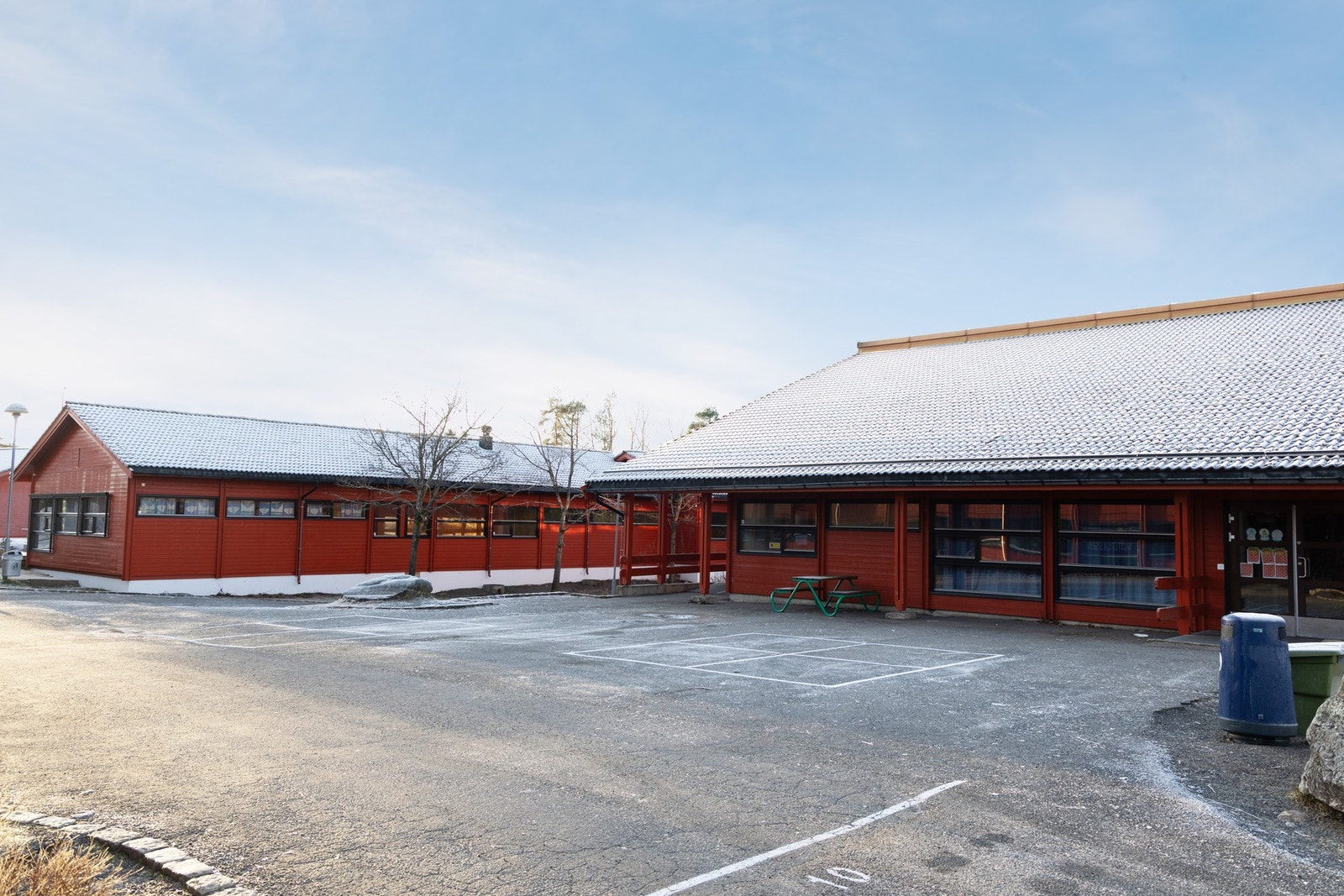 Kort skolevei for de minste til Bjørndal barneskole Galleribilde