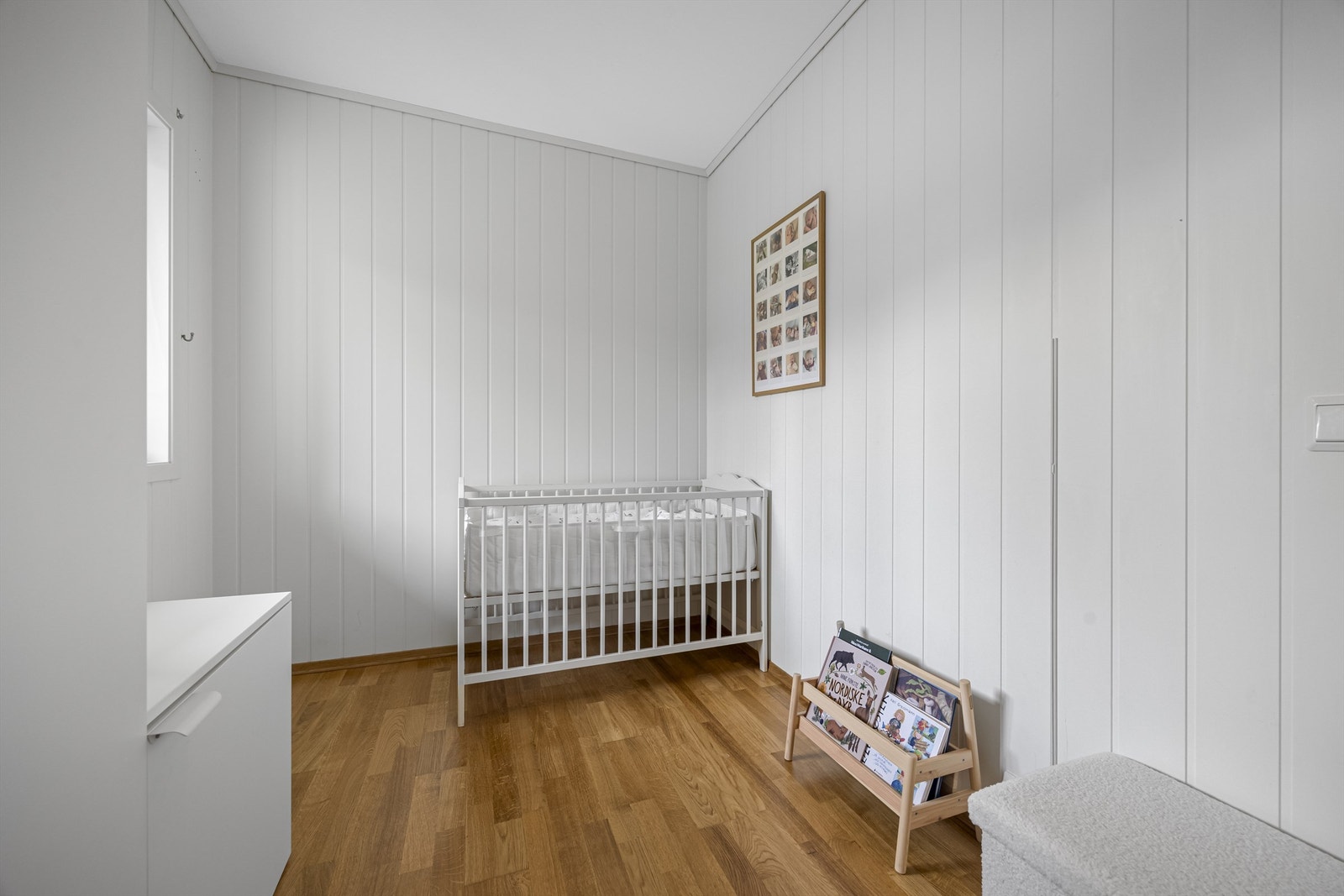 Rom brukt som soverom, men det er godkjent i papirene som bod. Galleribilde