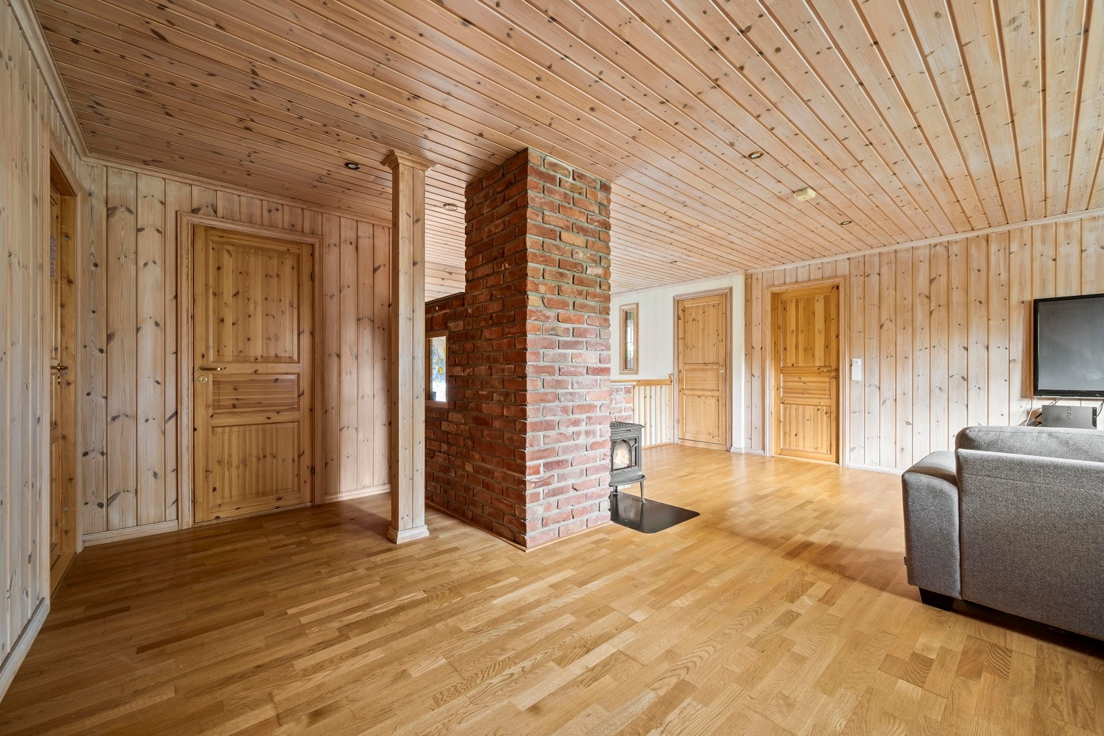 Her har du en romslig loftstue - perfekt for familier med barn! Galleribilde