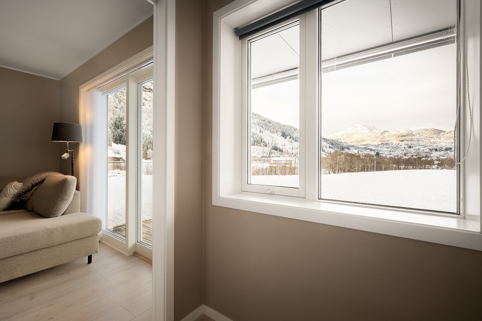 Utsikt mot vest Galleribilde